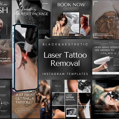 Laser Tattoo Removal Instagram Template