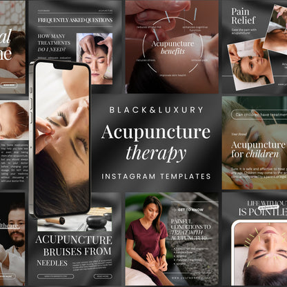 Acupuncture Instagram Templates