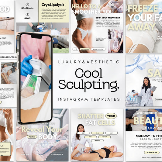 CoolSculpting Instagram Templates