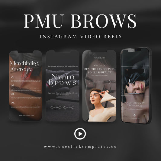 PMU Brows Instagram Video Reels