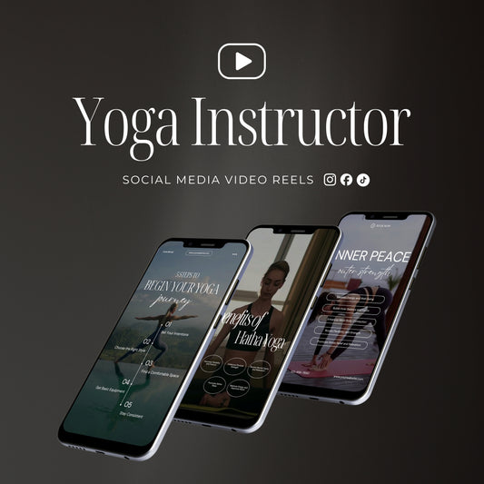 Yoga Instructor Social Media Video Reels