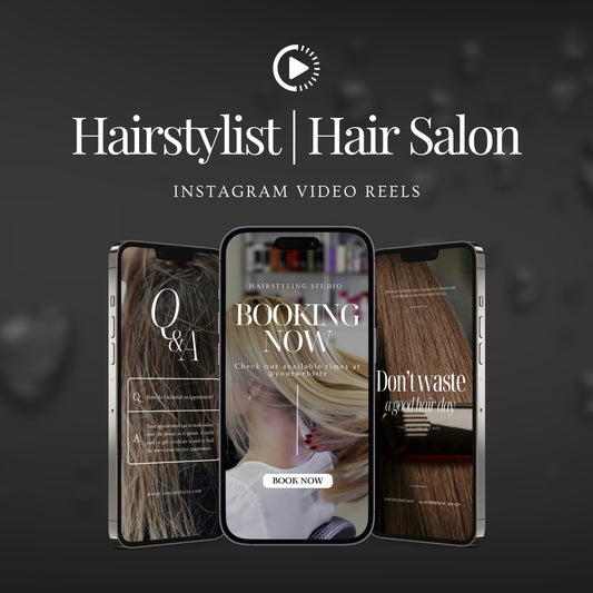 Hairstylist Instagram Reels Videos