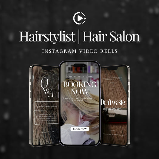 Hairstylist Instagram Reels Videos