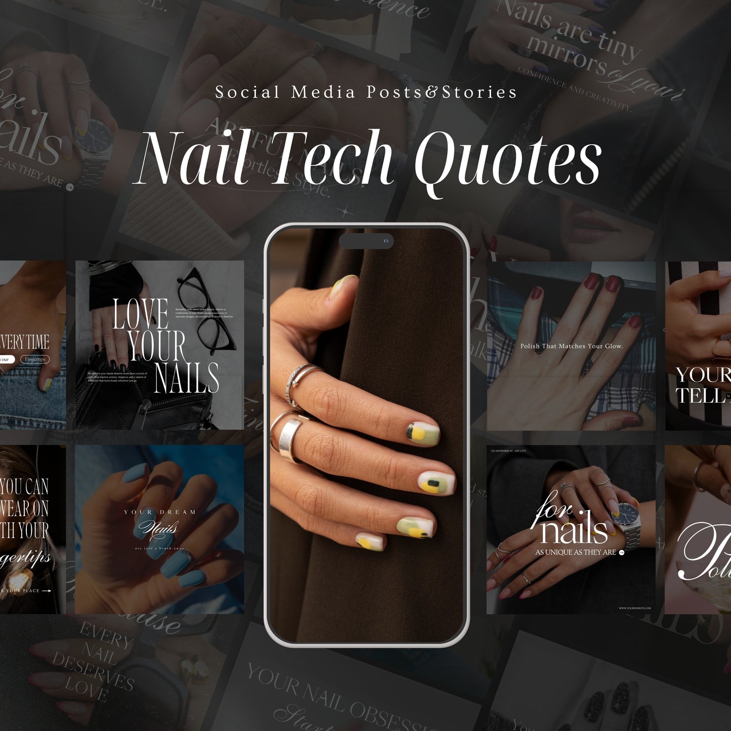 Nail Technician Social Media Quotes