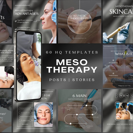 60 Mesotherapy Instagram Templates