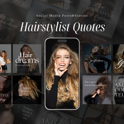 Hairstylist Social Media Quotes