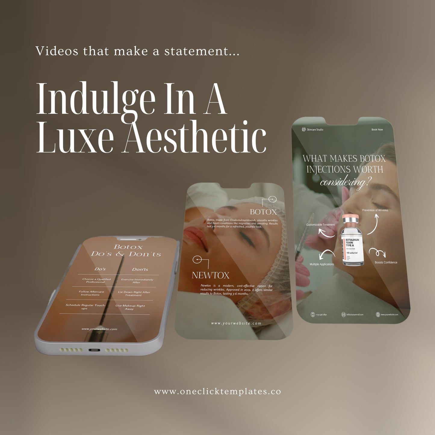 Botox&Fillers Social Media Video Reels