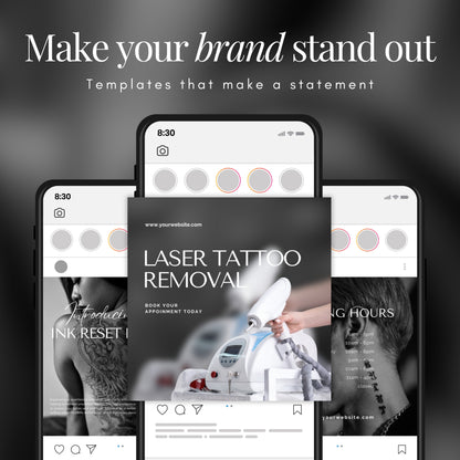 Laser Tattoo Removal Instagram Template