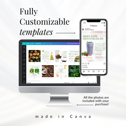 Nutrition Coach Instagram Templates