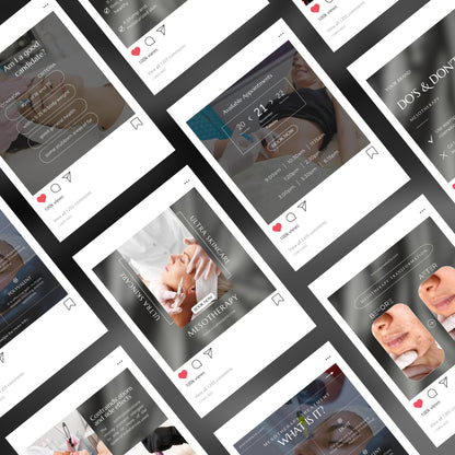 60 Mesotherapy Instagram Templates