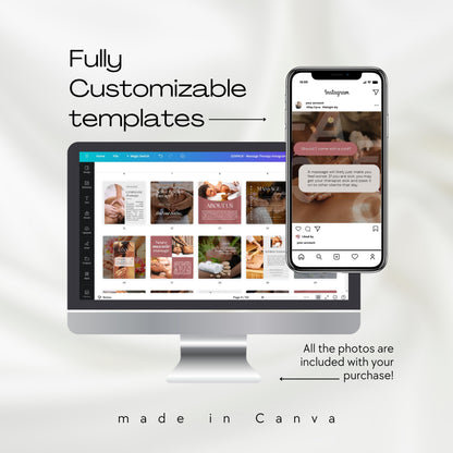 120 Massage Therapy Instagram Templates