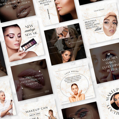 50 Makeup Artist Instagram Quote Templates